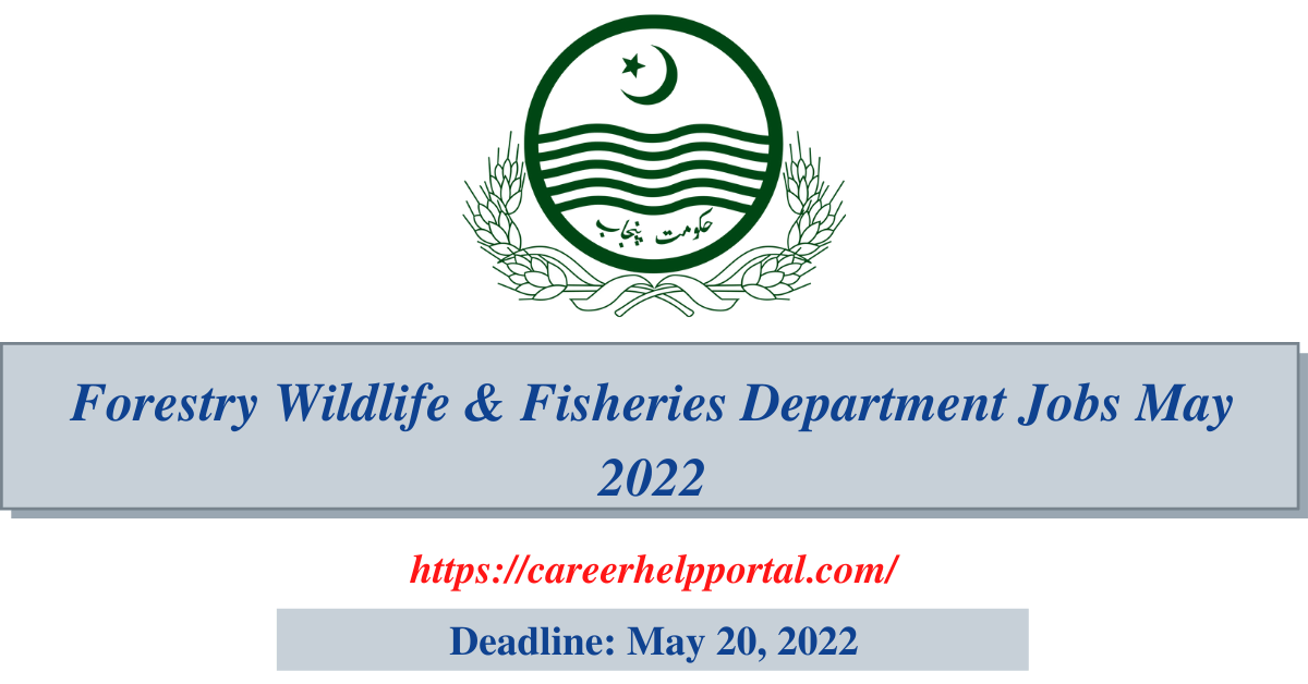 Forestry Wildlife Fisheries Department Jobs May Career Help Portal