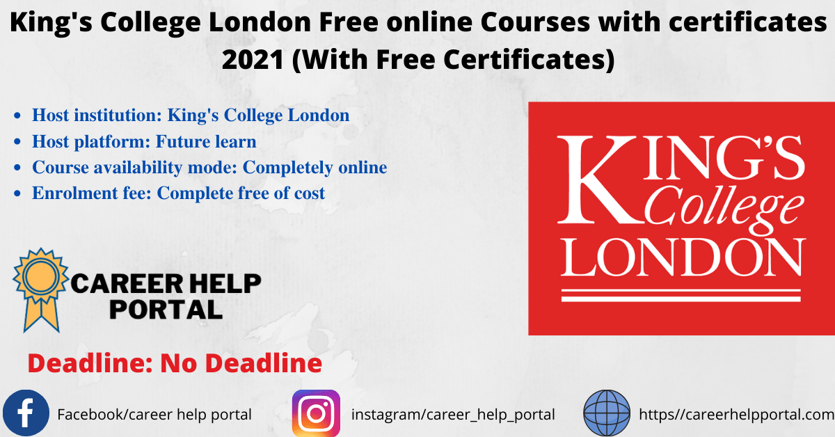 Online Course on English for Healthcare” by King's College London