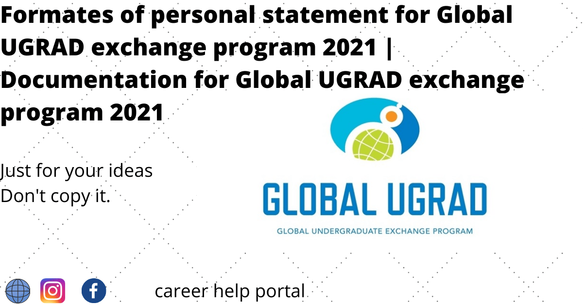 ugrad personal statement examples